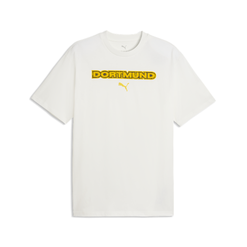 Puma BVB ftblCulture Relaxed Tee - warm white