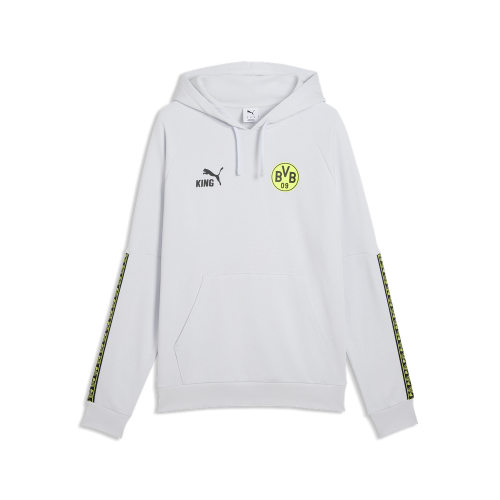 Puma BVB KING Hoodie - silver mist