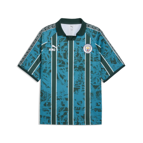 Puma MCFC KING Retro Jersey - tropical blue