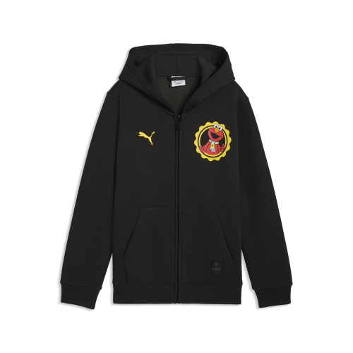 Puma BVB x Sesame Street FZ Hooded Jacket Jr FL - puma black