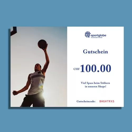 sportglobe Gutschein 100 CHF